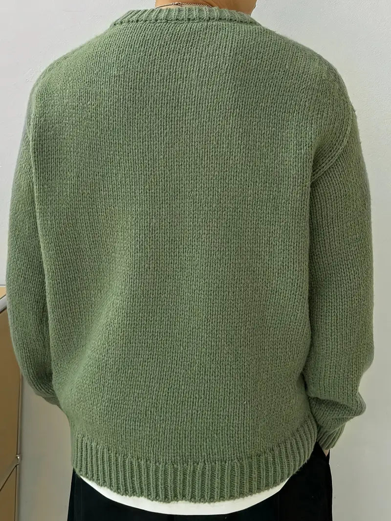 Casual Men's Knitted Sweater